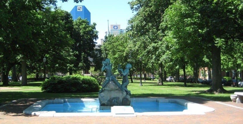 James Lane Allen Memorial Fountain