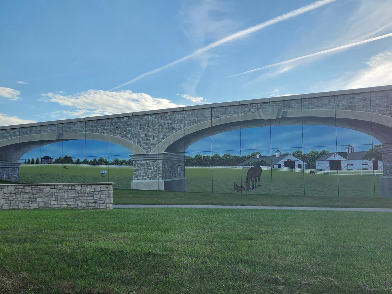 Blue Grass Airport Murals