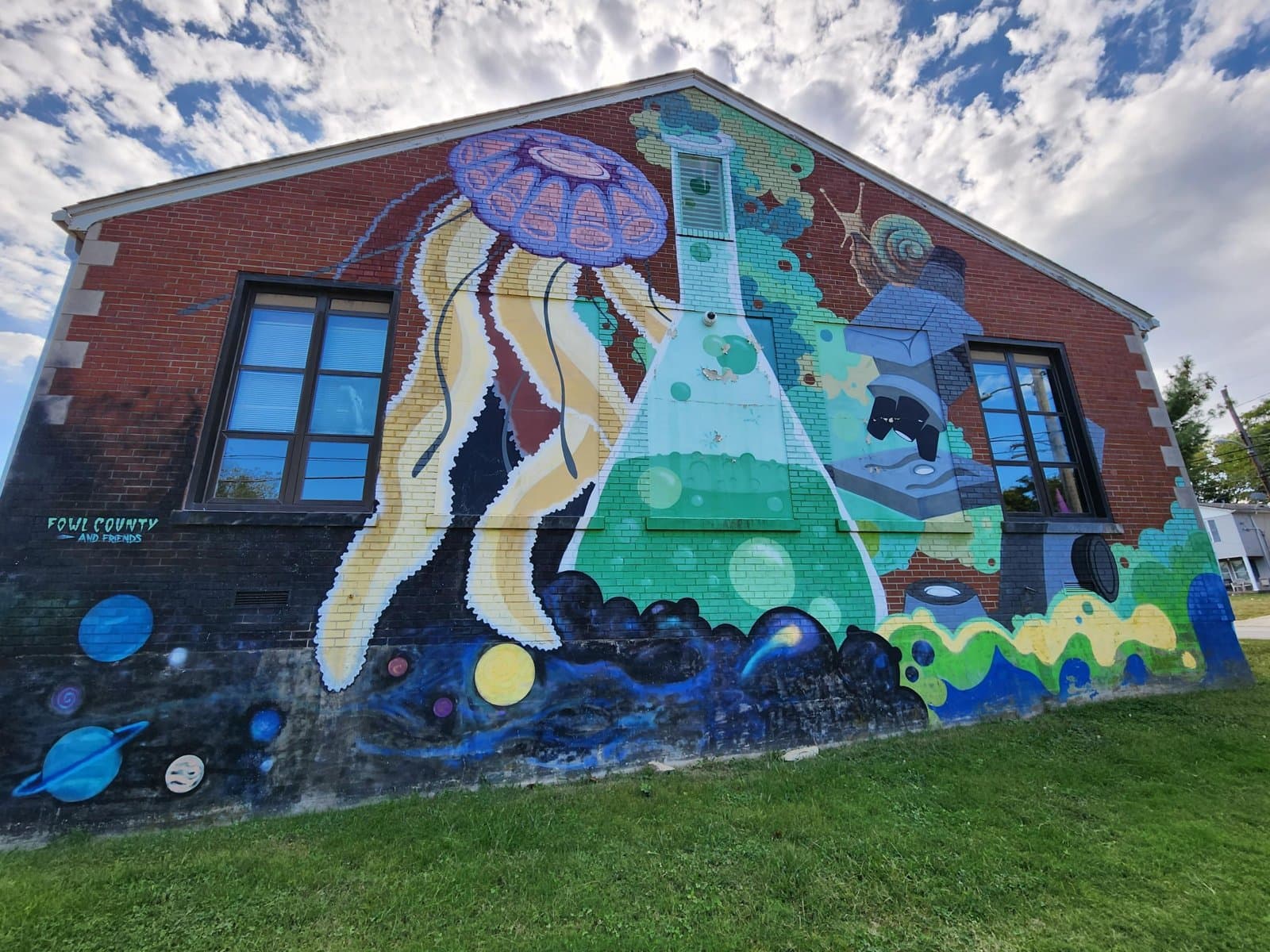 STEM Academy Mural