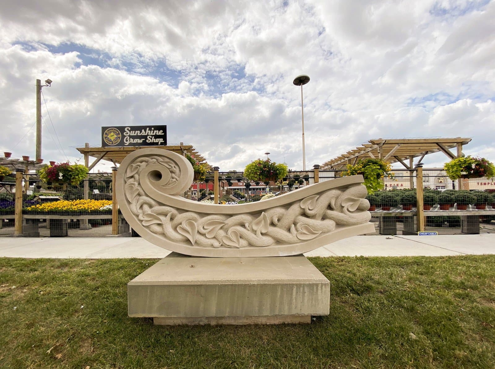 River of Music Bench