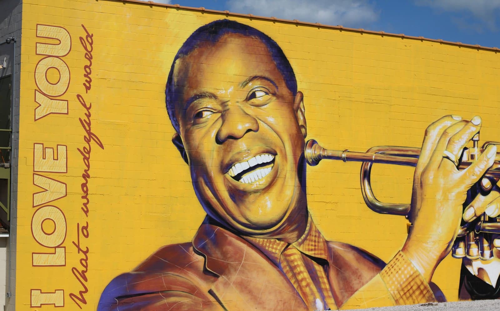 Louis Armstrong Mural