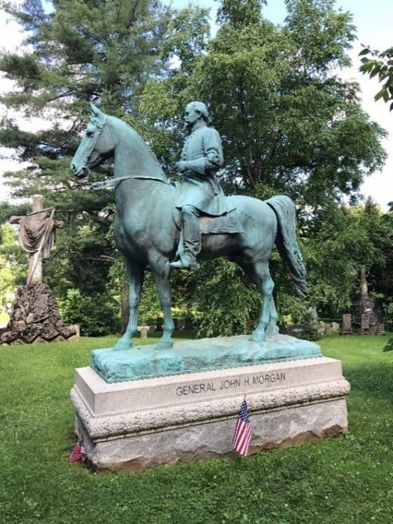 General John H. Morgan & His Men