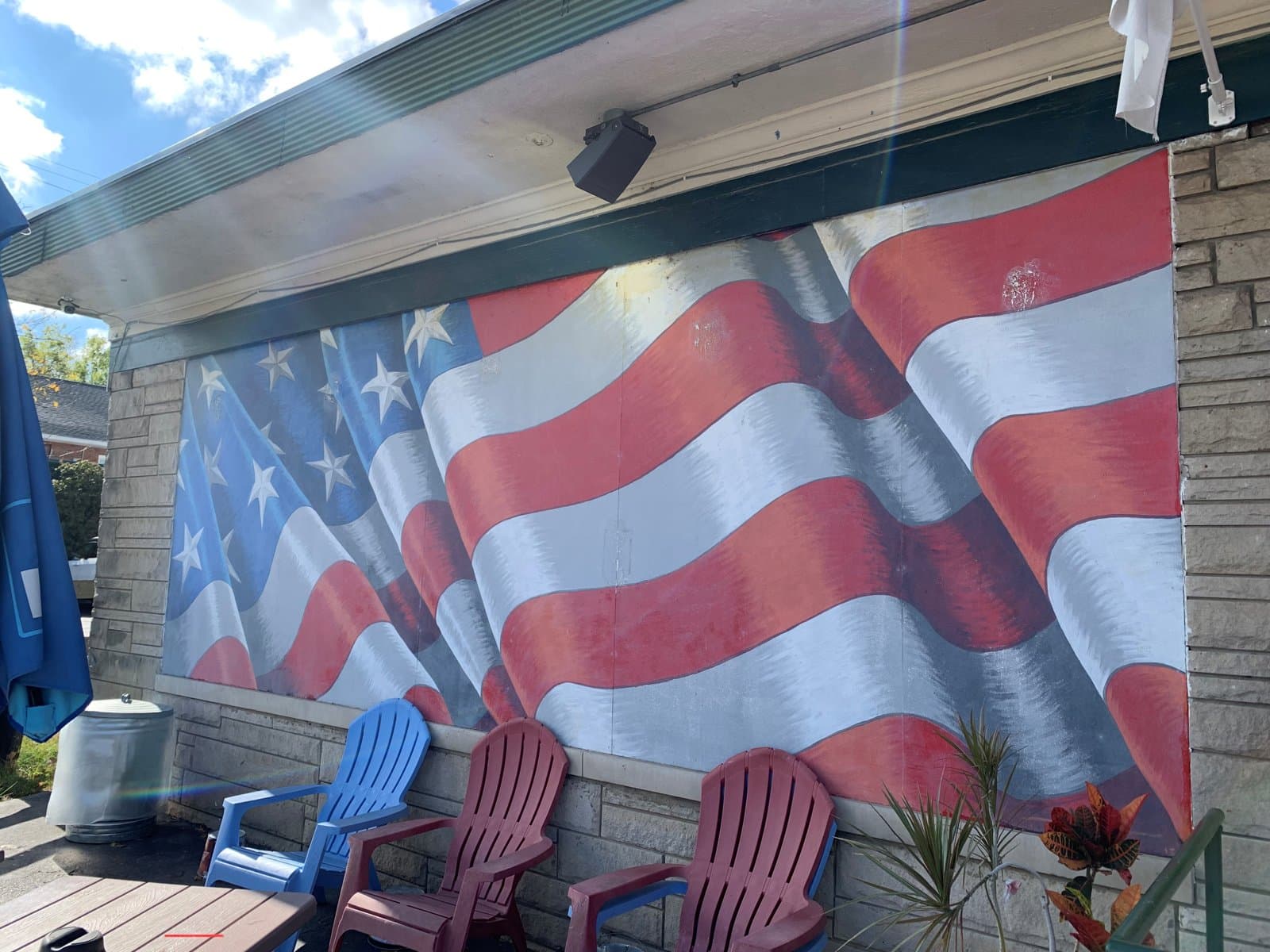 Flag Mural