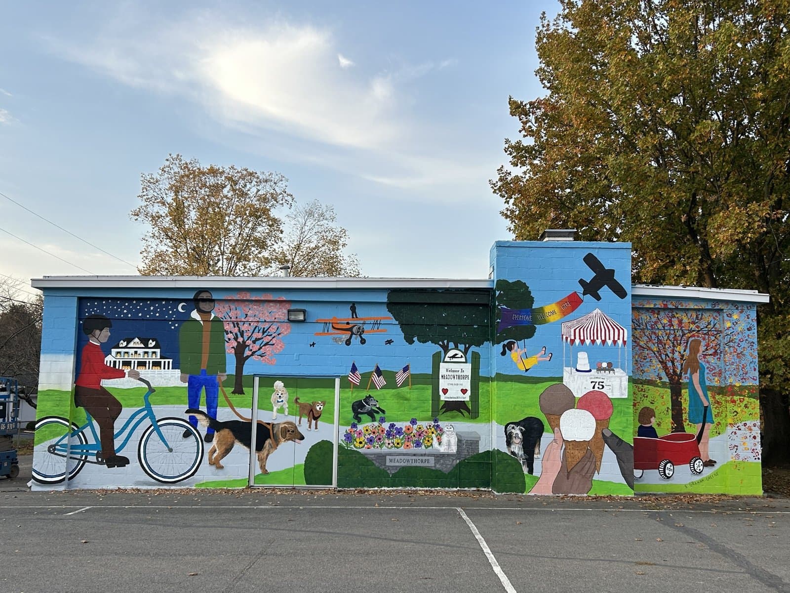 Meadowthorpe Park Mural